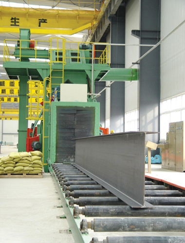 H型鋼通過(guò)式拋丸機(jī)