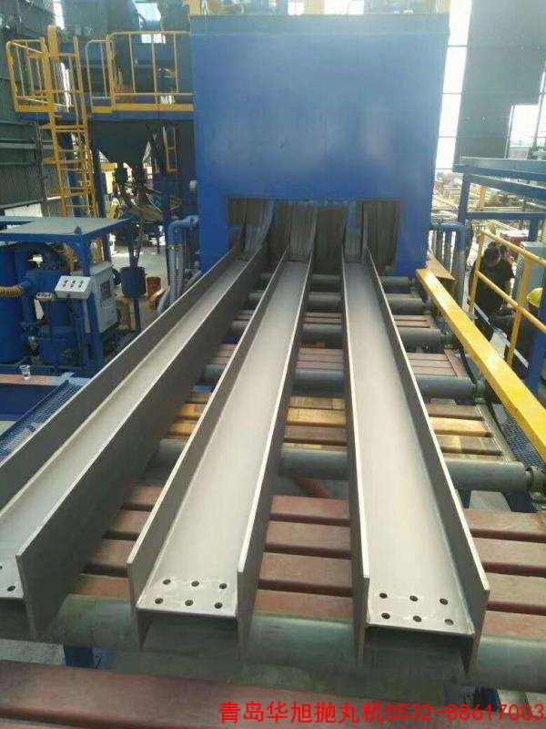 小型鋼結(jié)構(gòu)鋼板拋丸機-除銹設(shè)備