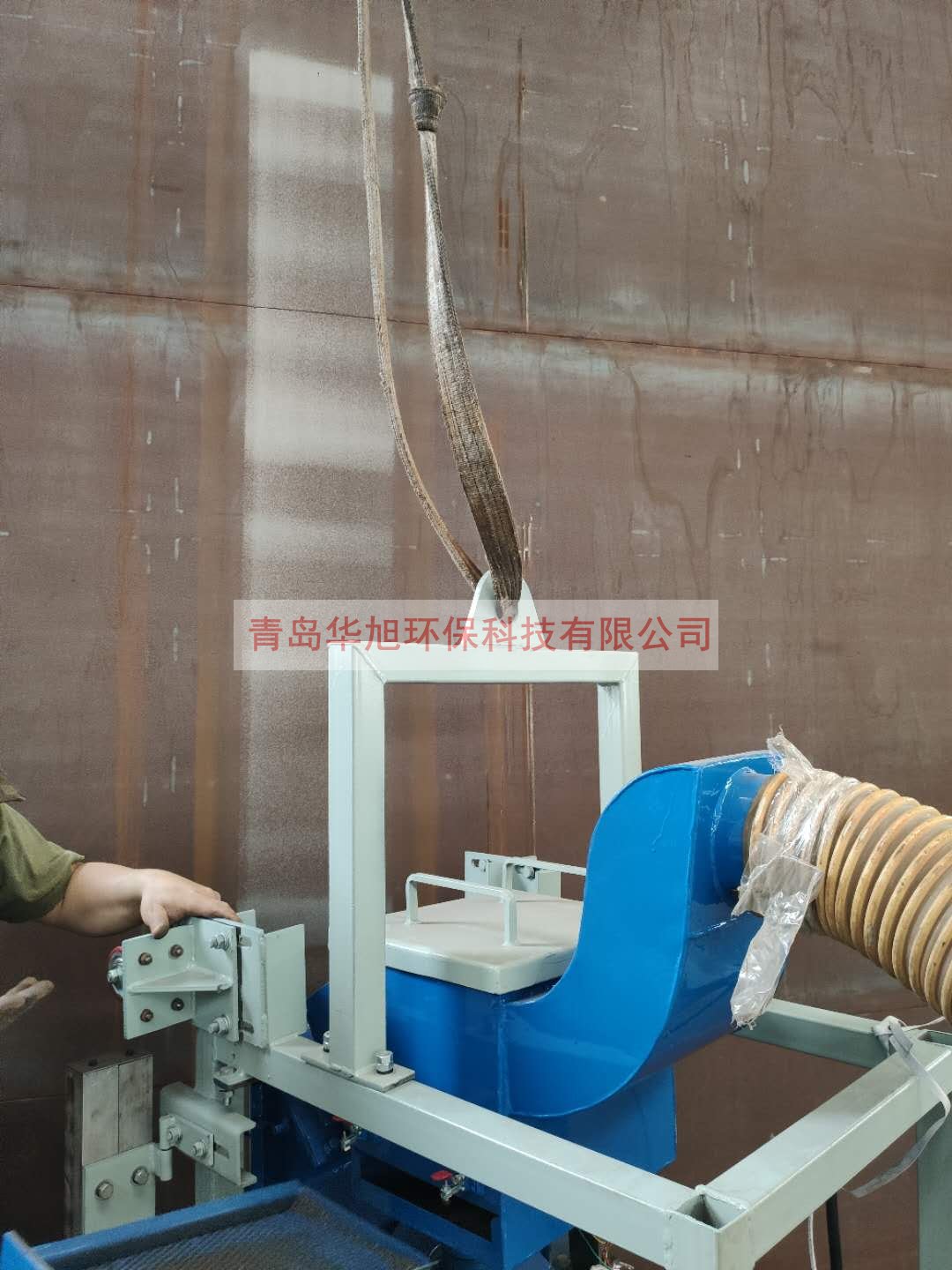 油罐拋丸機(jī)除銹效果