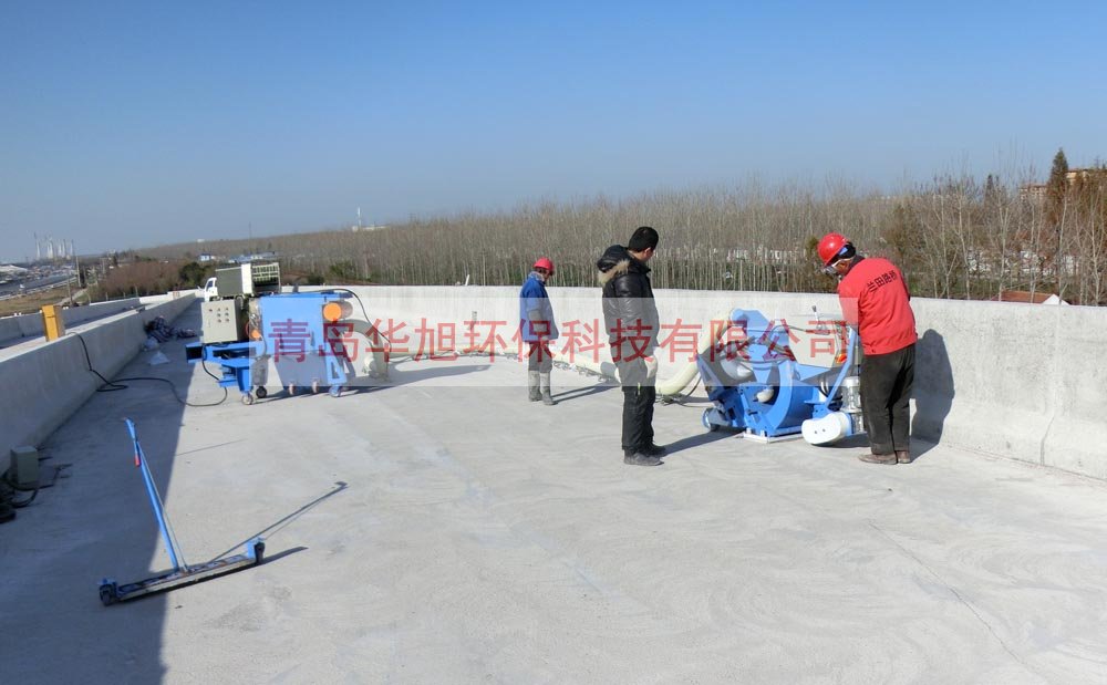 橋面橋梁的防腐粗化工作