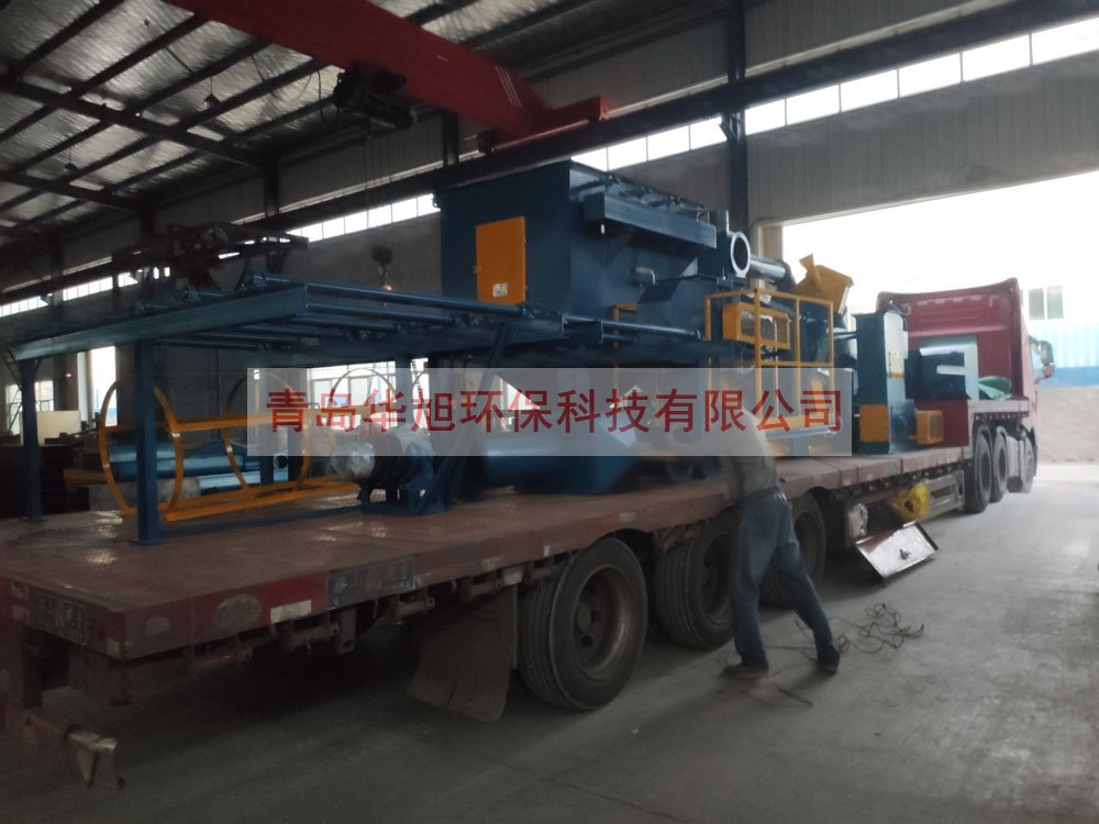 通過式拋丸機發(fā)貨現(xiàn)場