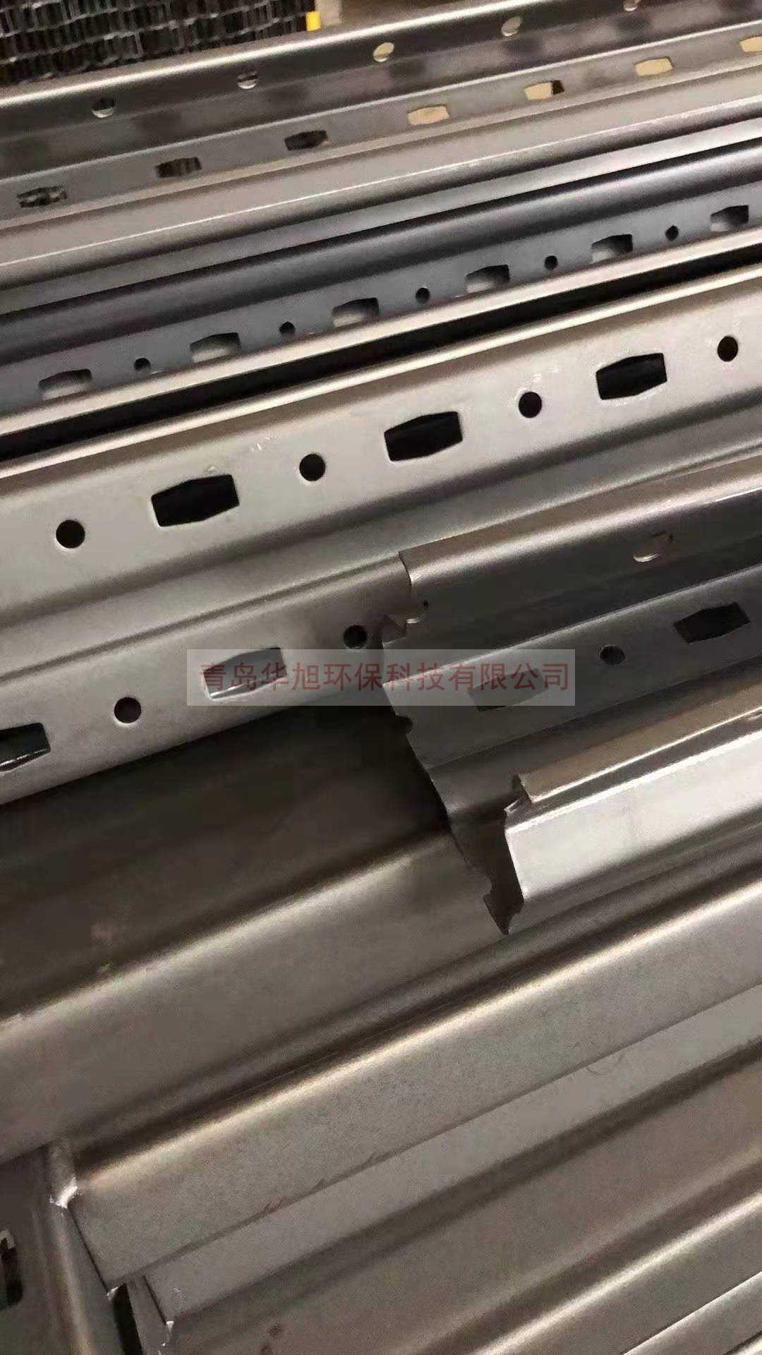 方管拋丸除銹后的效果