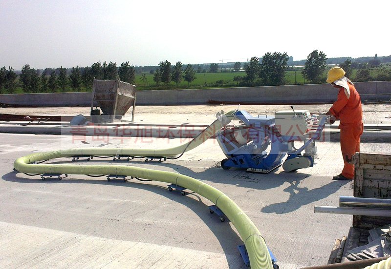 路面拋丸機清理橋面