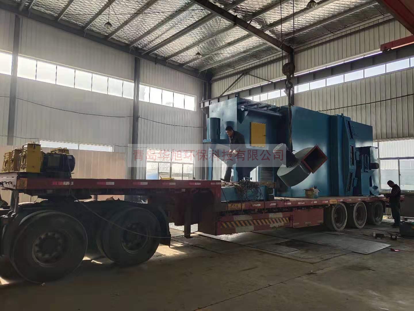 河南許昌用戶訂購(gòu)的懸鏈?zhǔn)綊佂铏C(jī)發(fā)貨