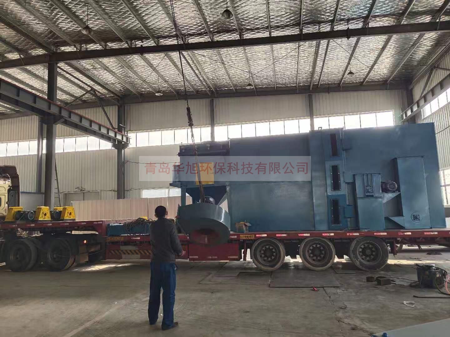 河南許昌用戶訂購(gòu)的懸鏈?zhǔn)綊佂铏C(jī)發(fā)貨