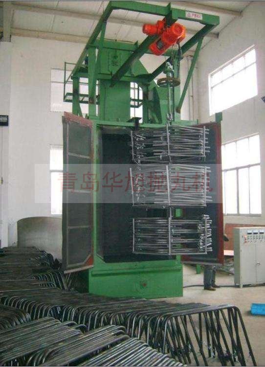 吊鉤式拋丸機清理金屬件