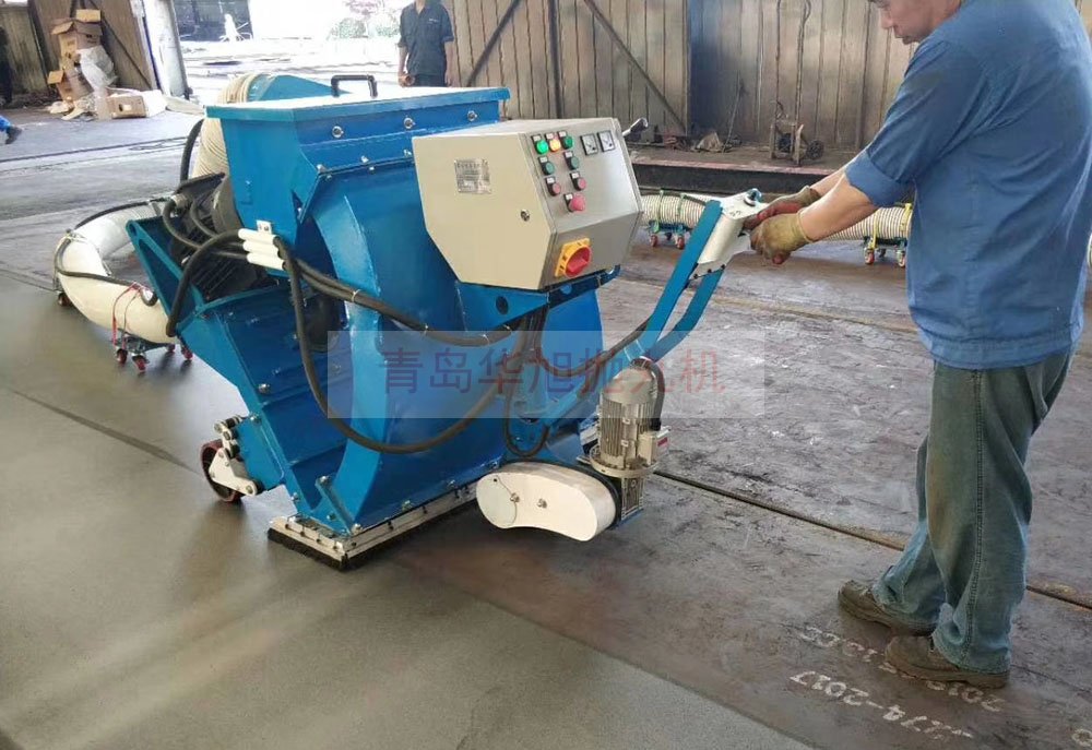 移動式鋼板拋丸機