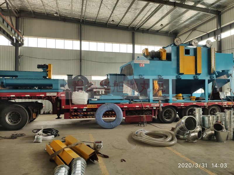 Q6925輥道通過(guò)式拋丸機(jī)