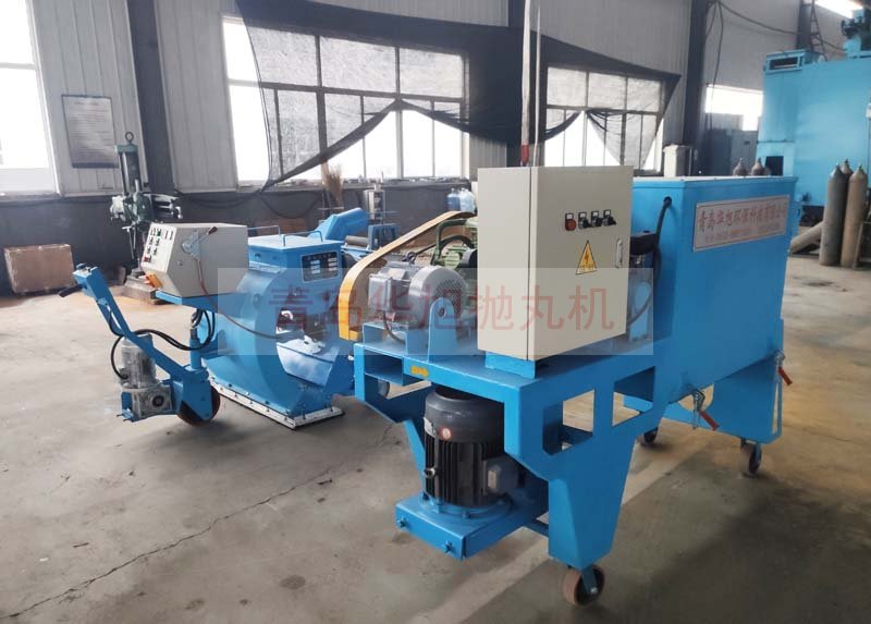 移動(dòng)式拋丸機(jī)主機(jī)及除塵器