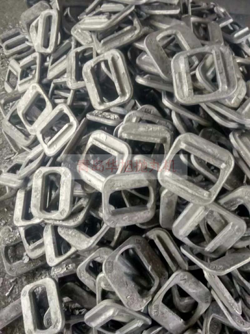 Q3220拋丸機清理工件的效果對比